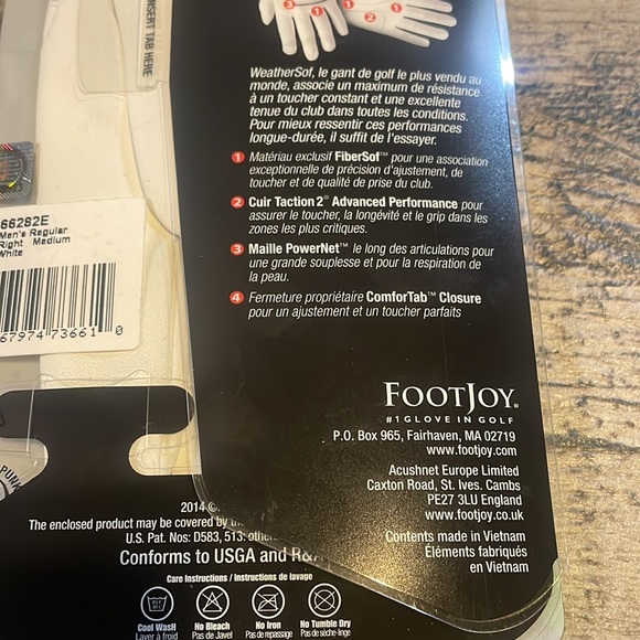 FJ Weathersof Men’s Right hand. Size Medium. - Picture 6 of 9